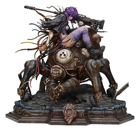 Ghost in the Shell: Stand Alone Complex The Legend of Beauty and the Beast Motoko Kusanagi & Tachikoma Color Version 1/4 Scale Statue (JAN2028)
