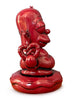 The Simpsons: Homer Buddha Vermilion Red 7" Figure