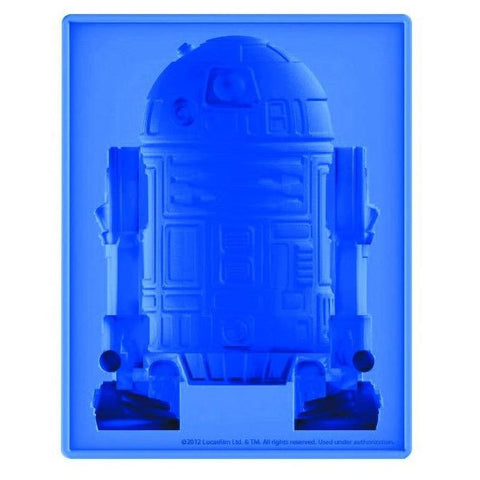 Star Wars R2-D2 Silicone Ice Cube Tray Jello Cookie Cake Mold by Kotobukiya NEW