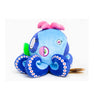Mr. Camo Blue Large Plush Octopus by Takashi Murakami
